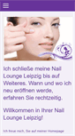 Mobile Screenshot of nail-lounge-leipzig.com